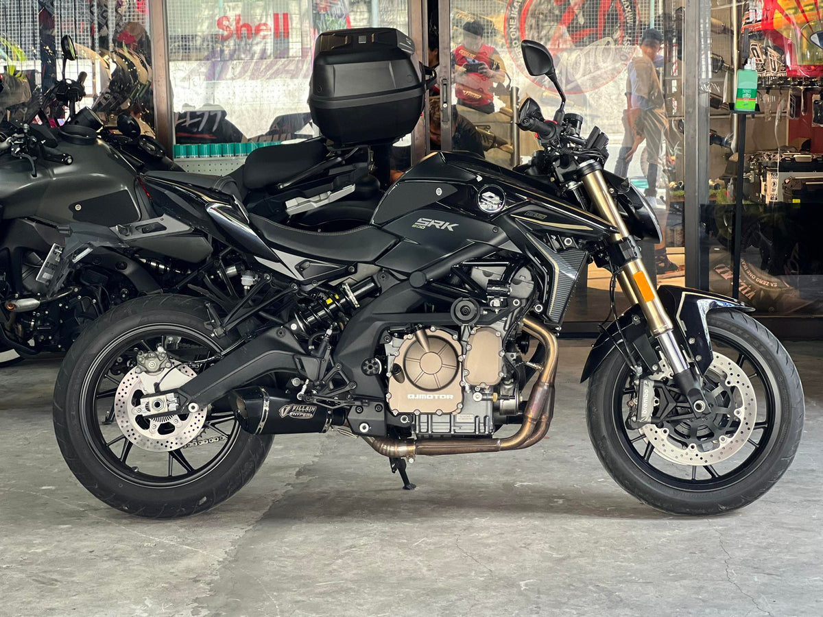 QJ MOTORS SRK 600 MID PIPE – Zero One Moto Shop