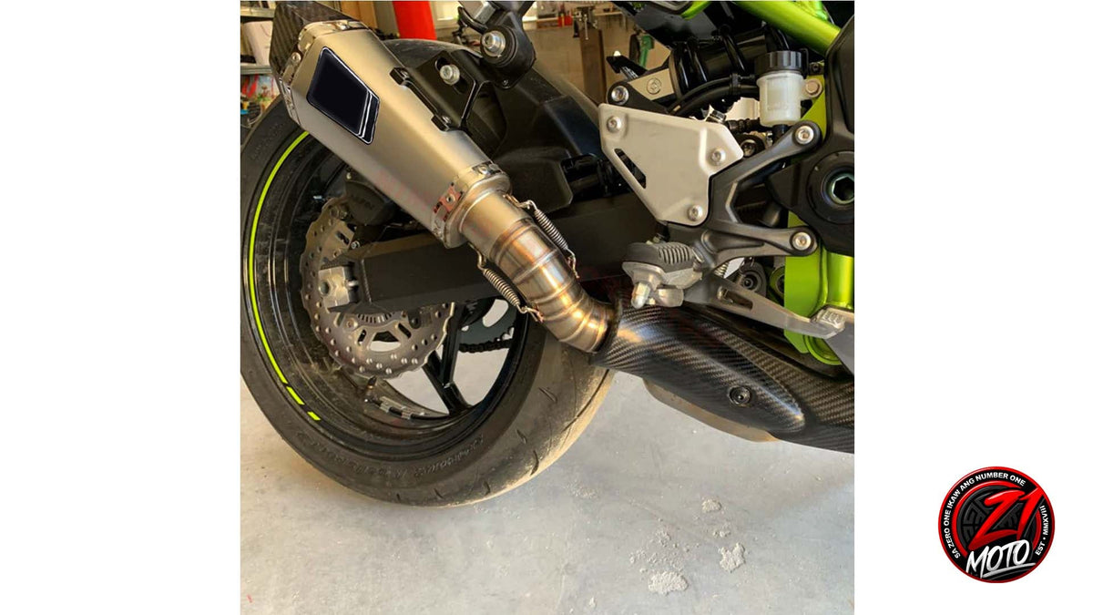 Z900 MID PIPE ELBOW SILVER (IMPORTED) Zero One Moto Shop