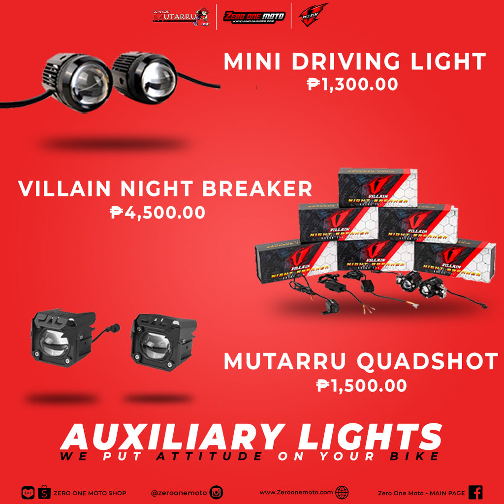 AUXILIARY LIGHTS