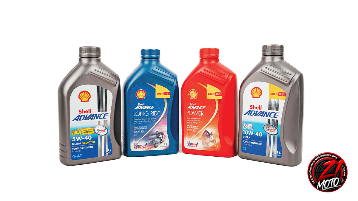 SHELL ADVANCE OIL – Zero One Moto Shop