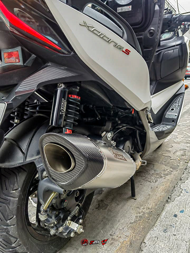 KYMCO XCITING 400 MID PIPE – Zero One Moto Shop