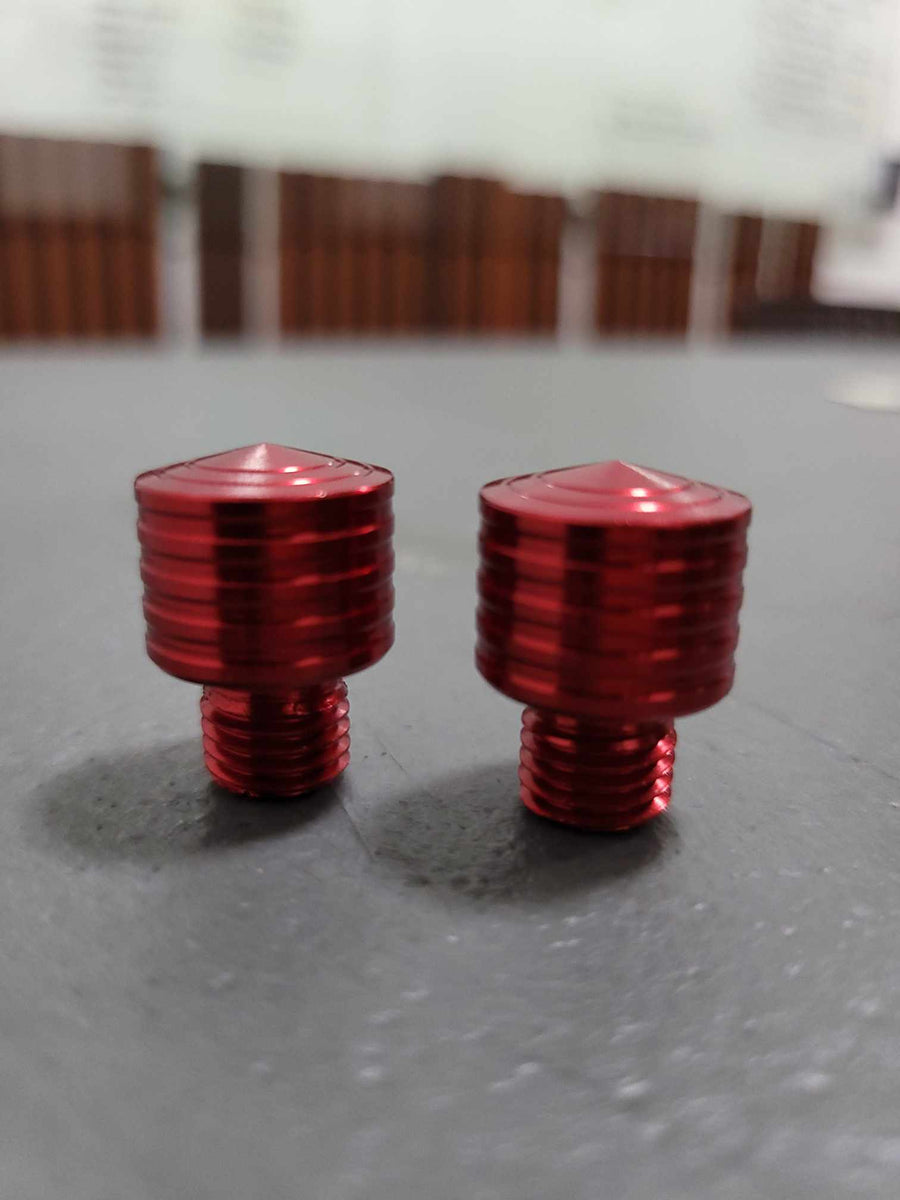 HERO RACING SIDE MIRROR CAP (RED) – Zero One Moto Shop