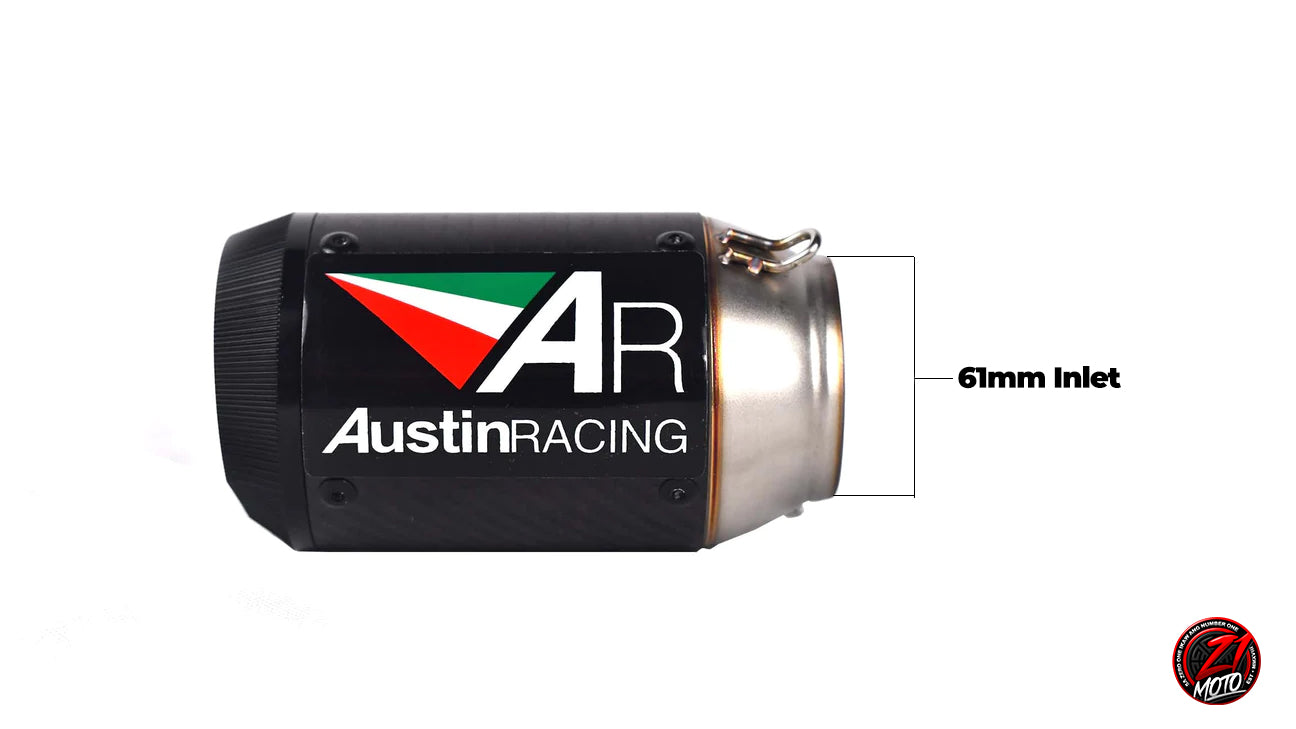 Austin Racing Shorty 61mm – Zero One Moto Shop