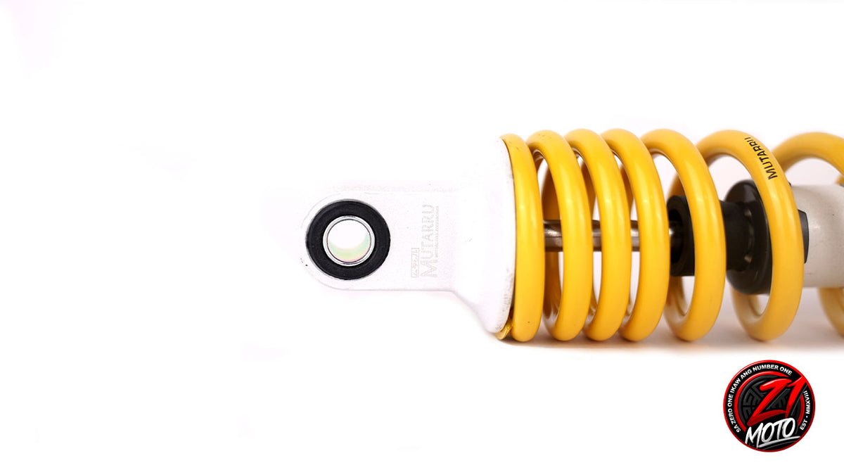 MUTARRU SHOCK W/O TANK 300MM MIO (YELLOW) – Zero One Moto Shop