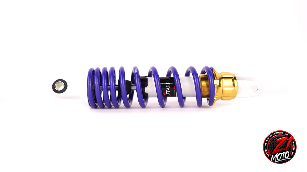 MUTARRU SHOCK W/O TANK 300MM MIO (BLUE) – Zero One Moto Shop
