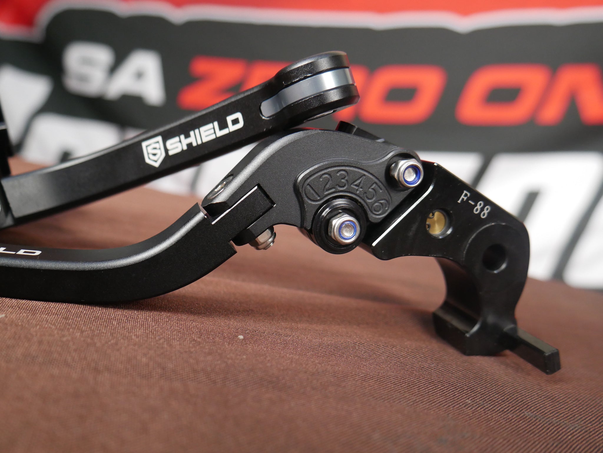 Shield Foldable Brake and Clutch Lever for ZX25R, ZX4RR AND ZX6R