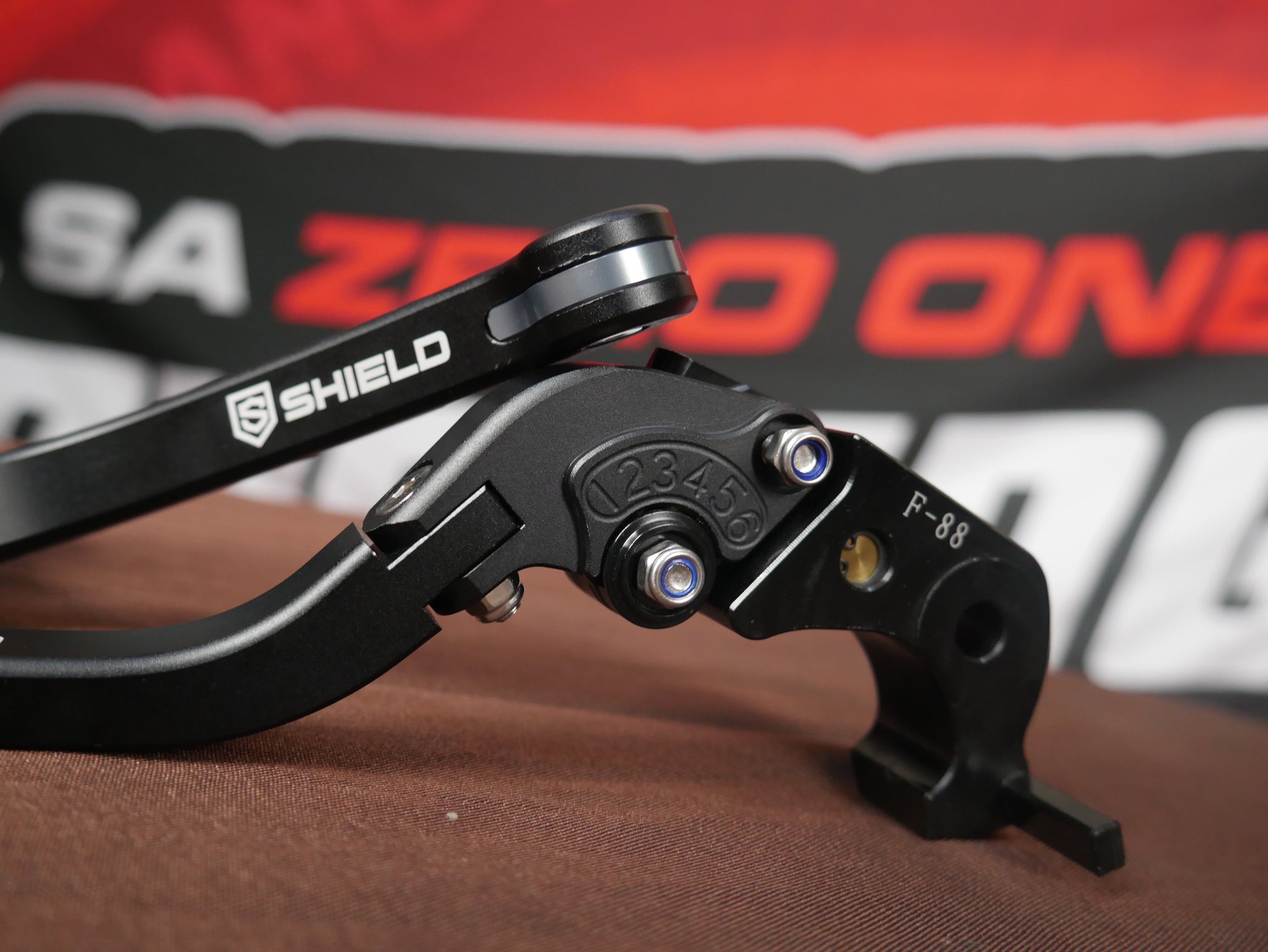 Shield Foldable Brake and Clutch Lever for ZX25R, ZX4RR AND ZX6R