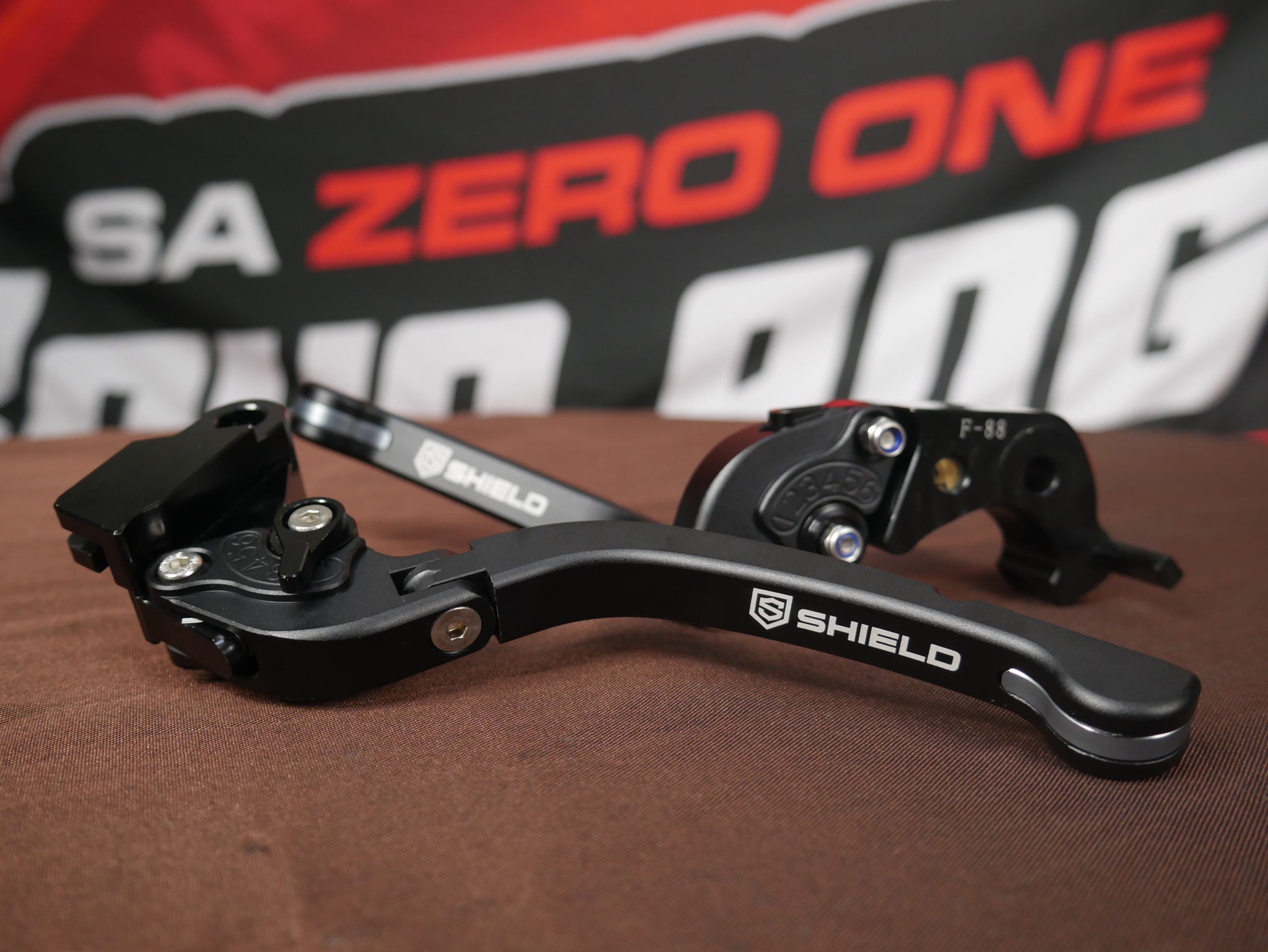 Shield Foldable Brake and Clutch Lever for ZX25R, ZX4RR AND ZX6R