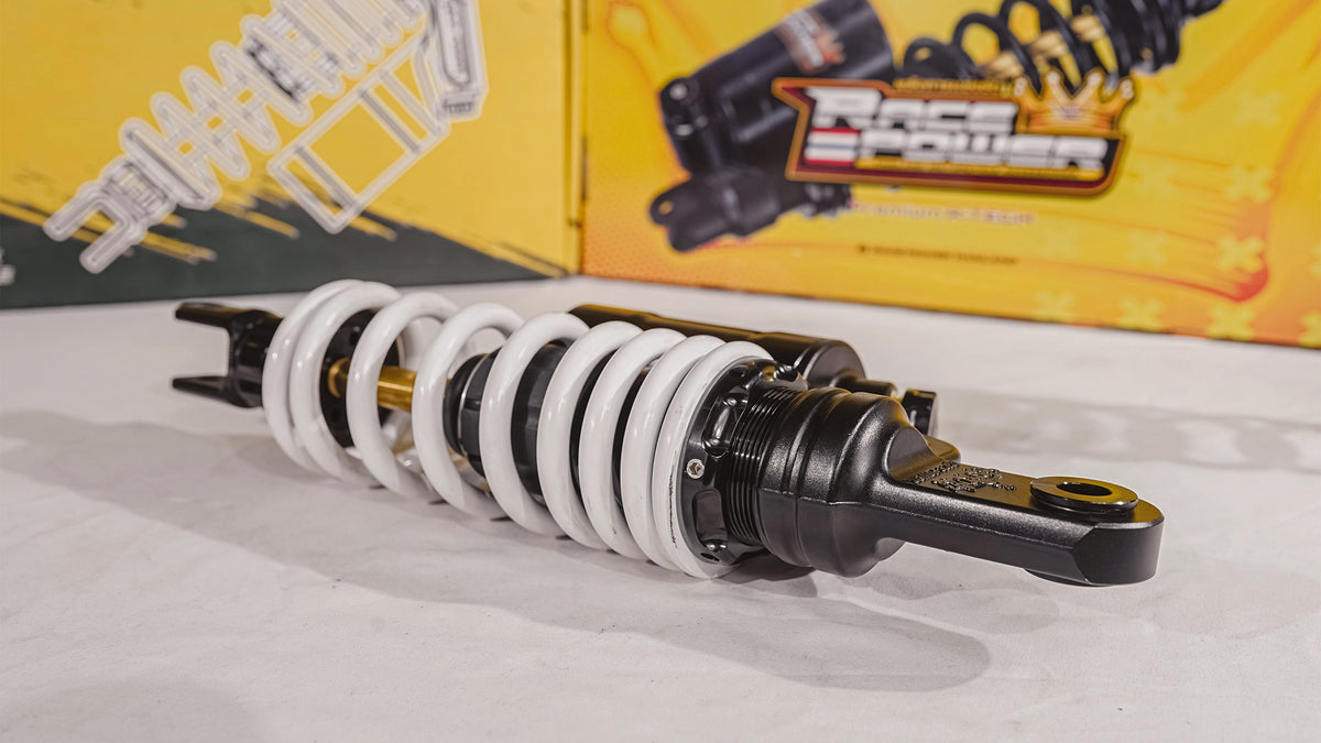 RACE POWER R PRO PLUS 335MM FOR CLICK (WHITE) – Zero One Moto Shop