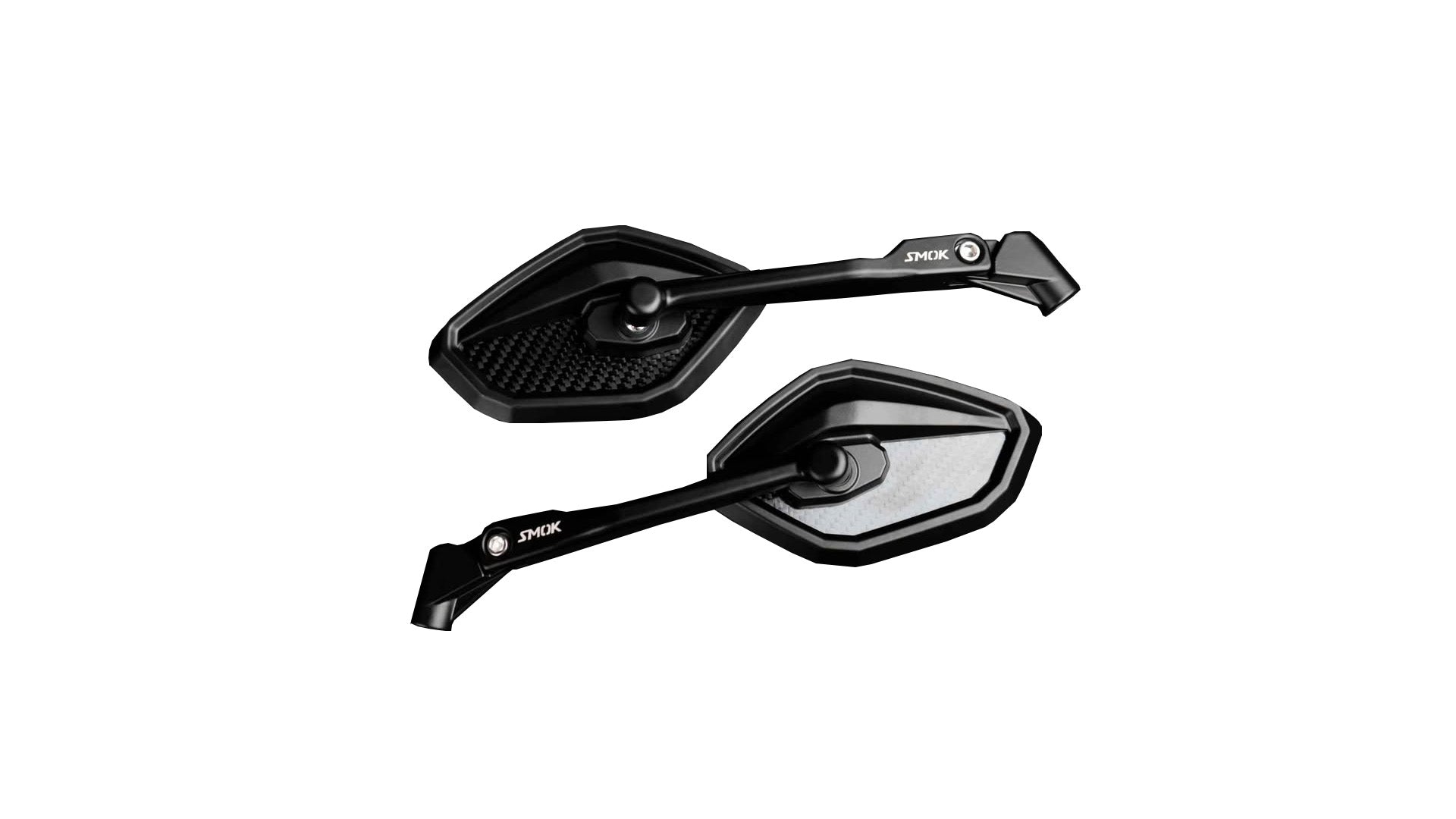 Smoke & Mirrors 6こ SMOK SPECTRE SIDE MIRROR – Zero One Moto Shop