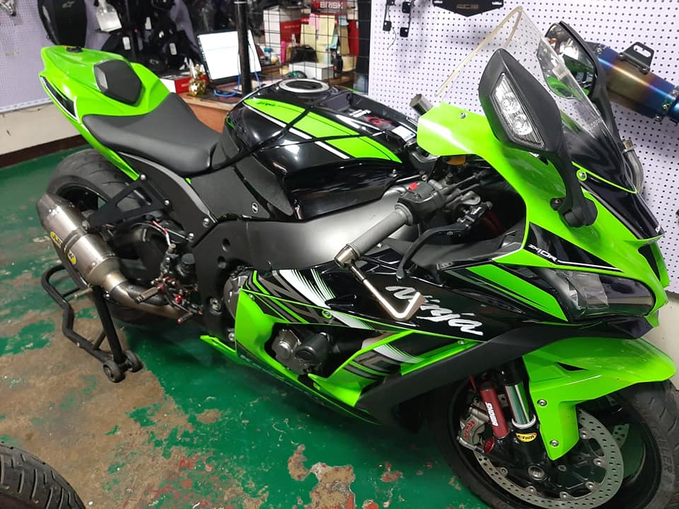 ZX10-R Side Mirror – Zero One Moto Shop