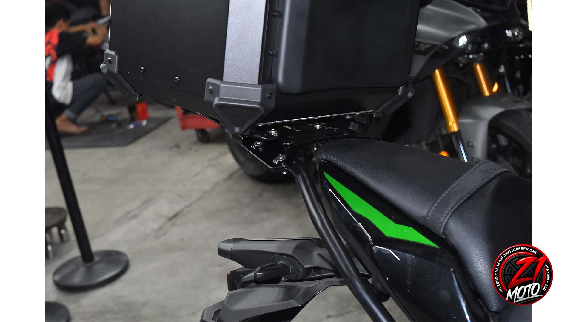 Ninja 650/Z650 Top Box Bracket – Zero One Moto Shop