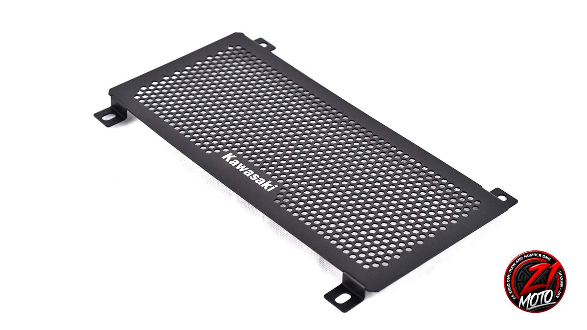 Ninja 650/Z650 Radiator Guard V2 w/ Kawasaki Logo – Zero One Moto Shop