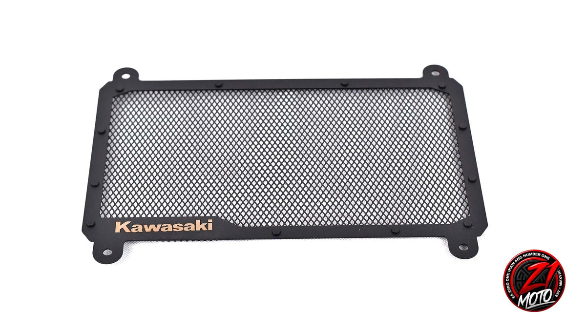 Ninja 400/Z400 Radiator Guard V2 w/ Kawasaki Logo – Zero One Moto Shop