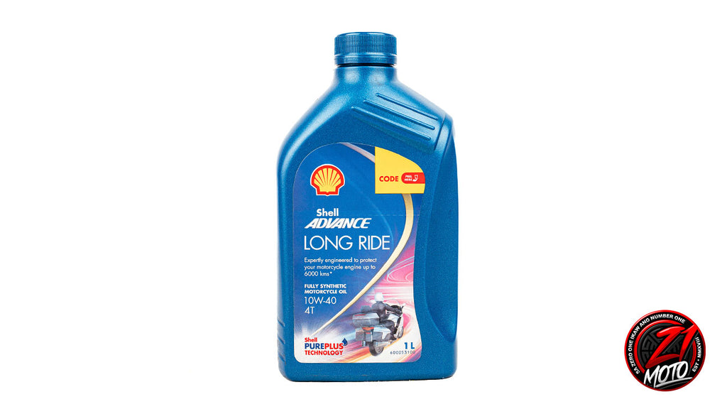 SHELL ADVANCE LONG RIDE 10W-40 β Zero One Moto Shop